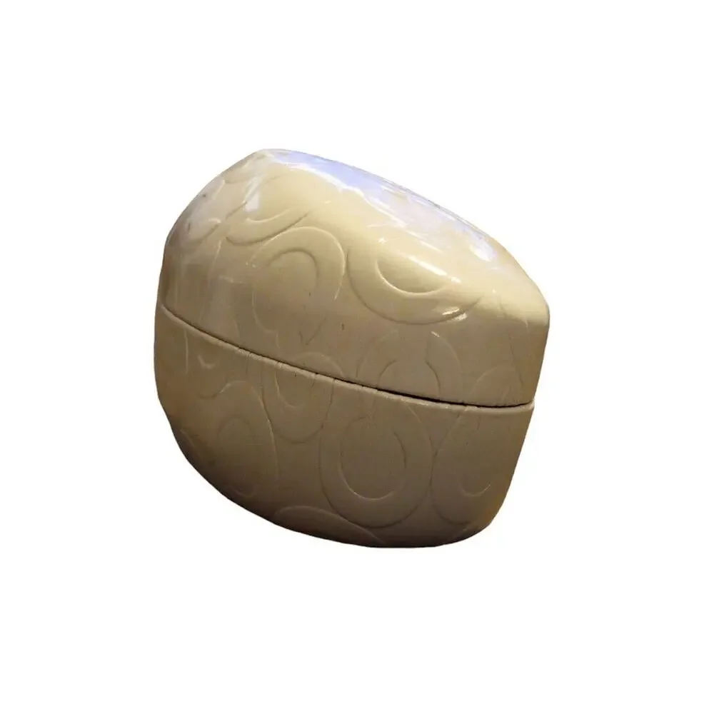 Coach Eyeglasses Sunglasses Case White Hard Clamshell Logo Case Only‎
